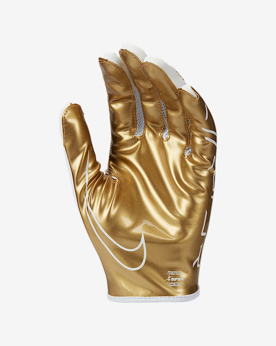 Nike Vapor Jet Metallic 7.0 Football Gloves deals